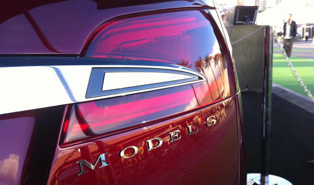 Tesla Model S - Wes Gill via Flickr, licence CC