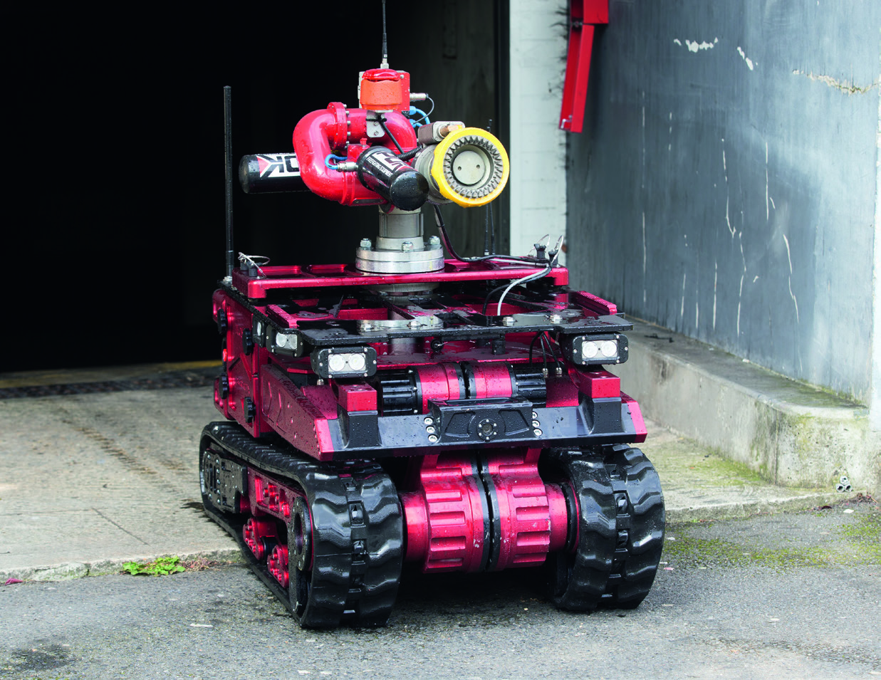 Securite intervention vecteurs (photos BSPP)