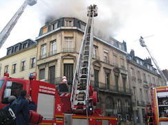 Incendie Rouen (Photo Face au Risque - David Kapp)
