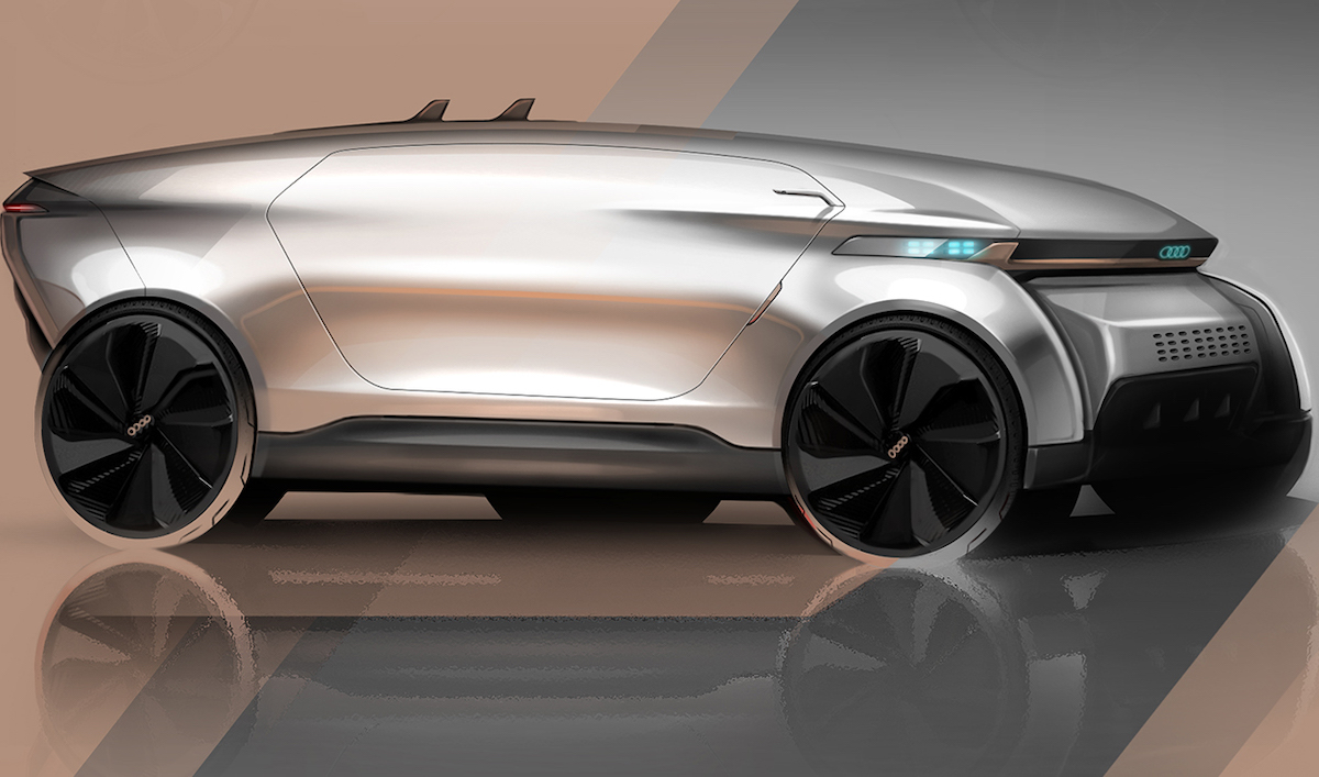 Le grand bluff du vehicule autonome Audi e-tron Imperator by Frédéric LE SCIELLOUR is licensed under CC BY-NC-ND 4.0