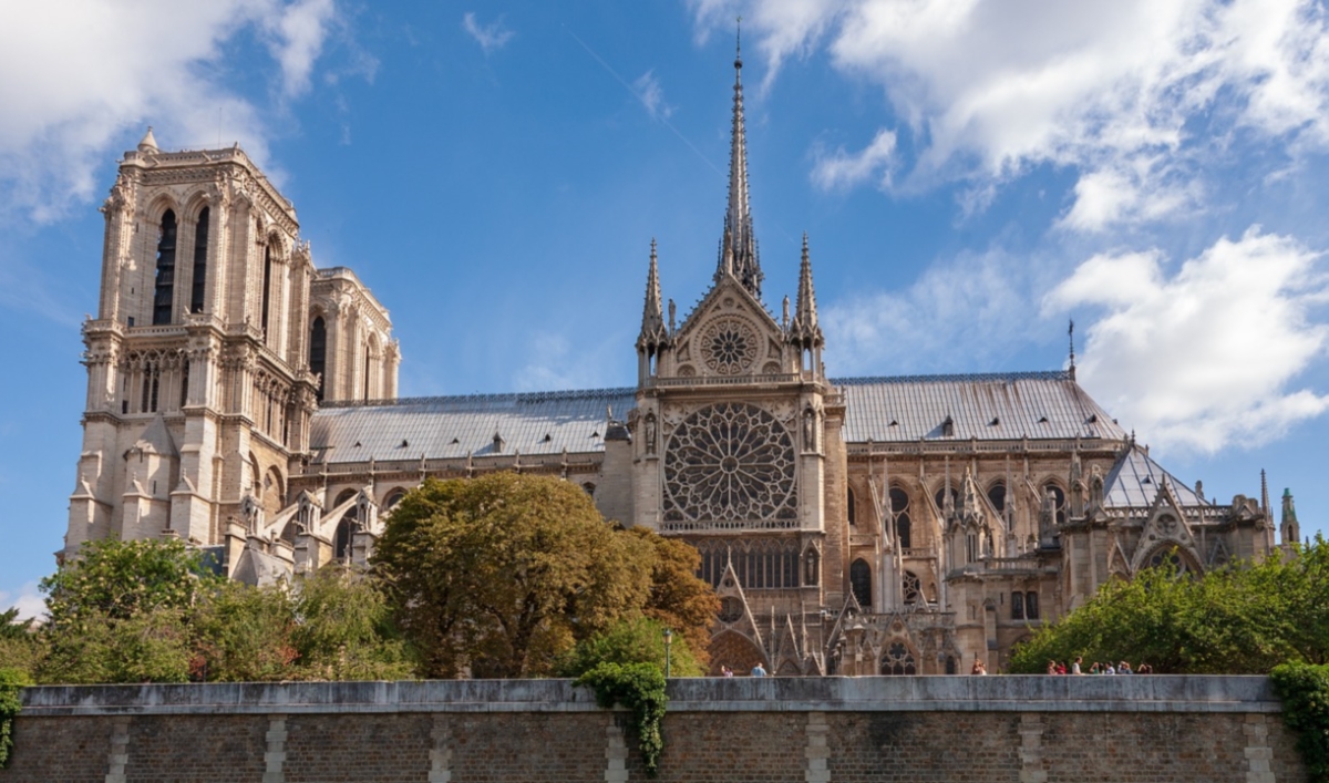 Restauration de Notre-Dame (Photo avant incendie de iankelsall1 pixabay_commons)