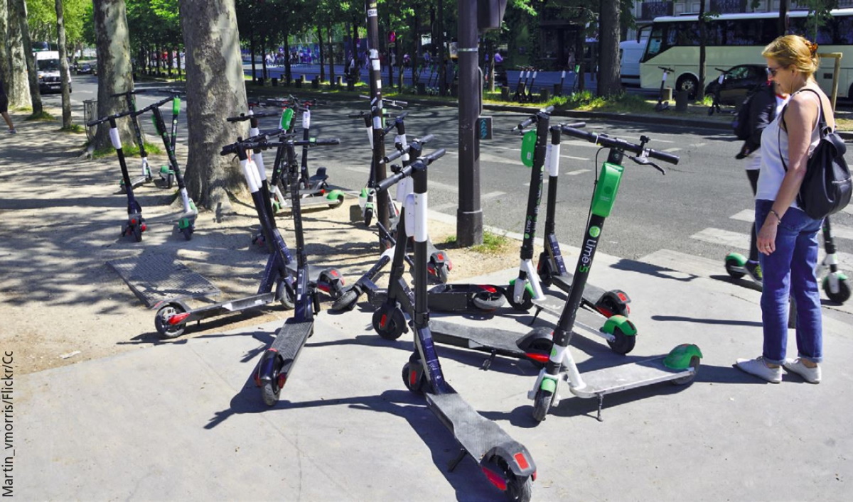 Trottinettes électriques, risque incendie et nouvelle législation.