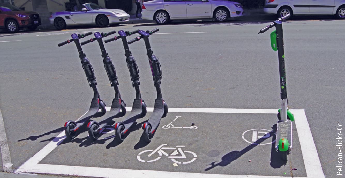 Trottinettes électriques, risque incendie et nouvelle législation.