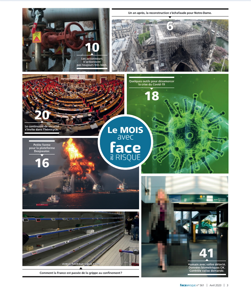 Sommaire en images FAR 561 Avril 2020