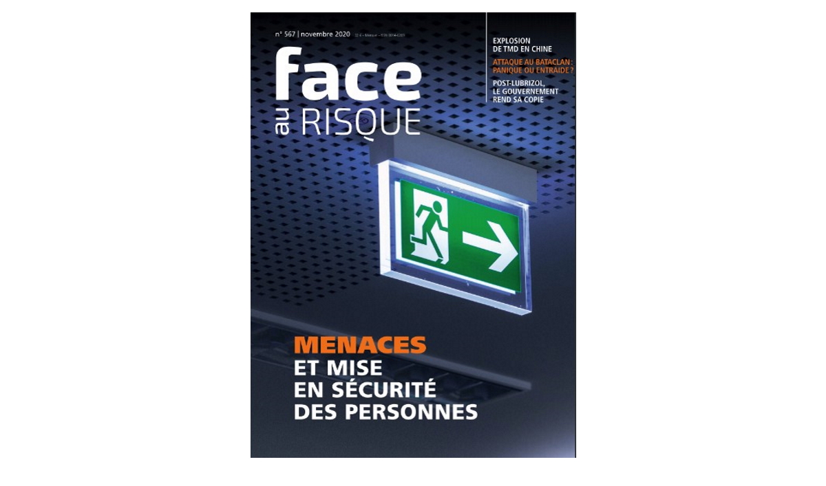 Couverture Face au Risque 567 novembre 2020.