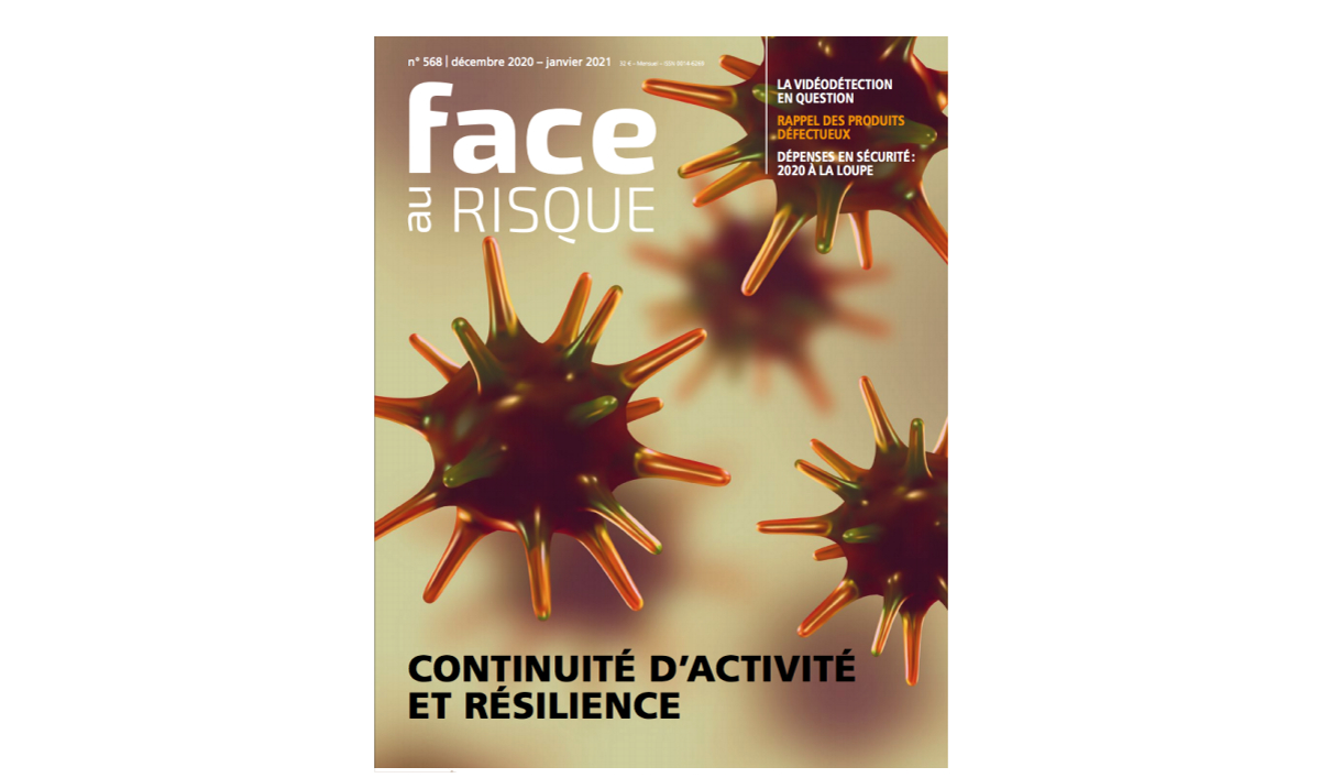 Couverture Face au Risque 568 décembre 2020.