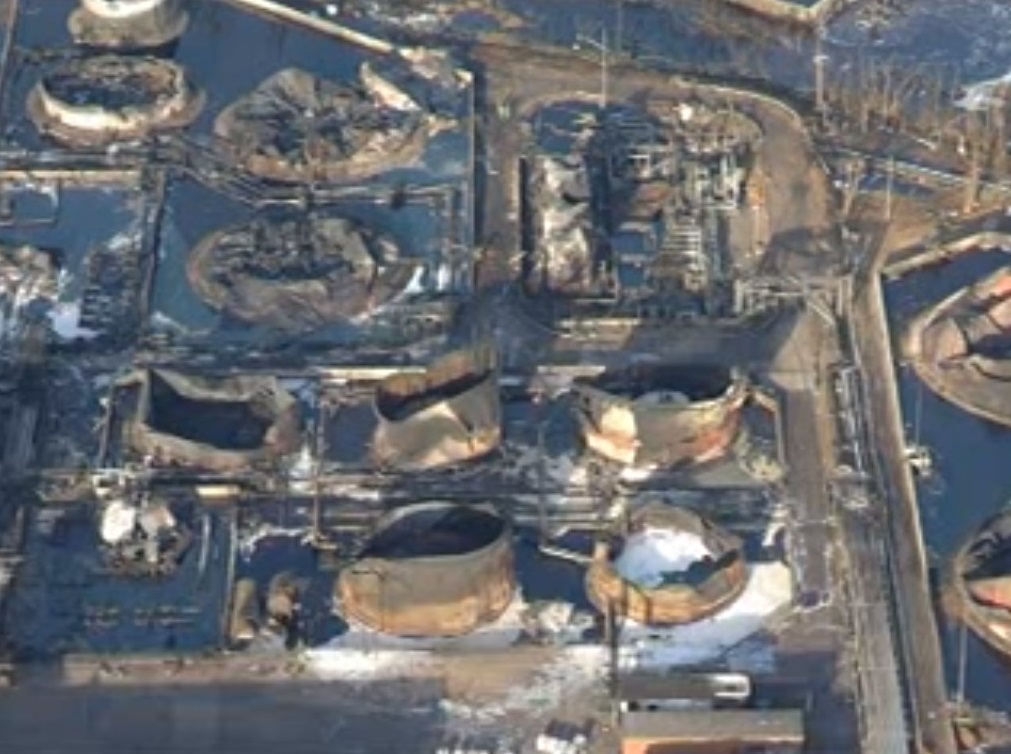 Explosion - Buncefield - Crédit : DR