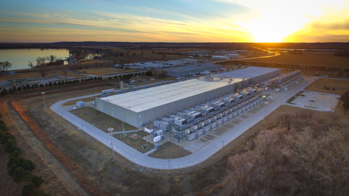 Google data center dans l'Iowa - Flickr Chad Davis