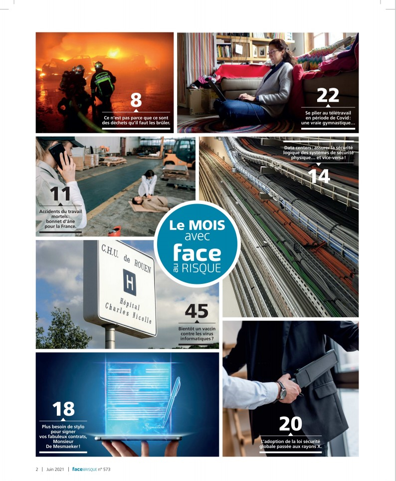 Sommaire en images (Face au Risque 573 _ juin 2021).