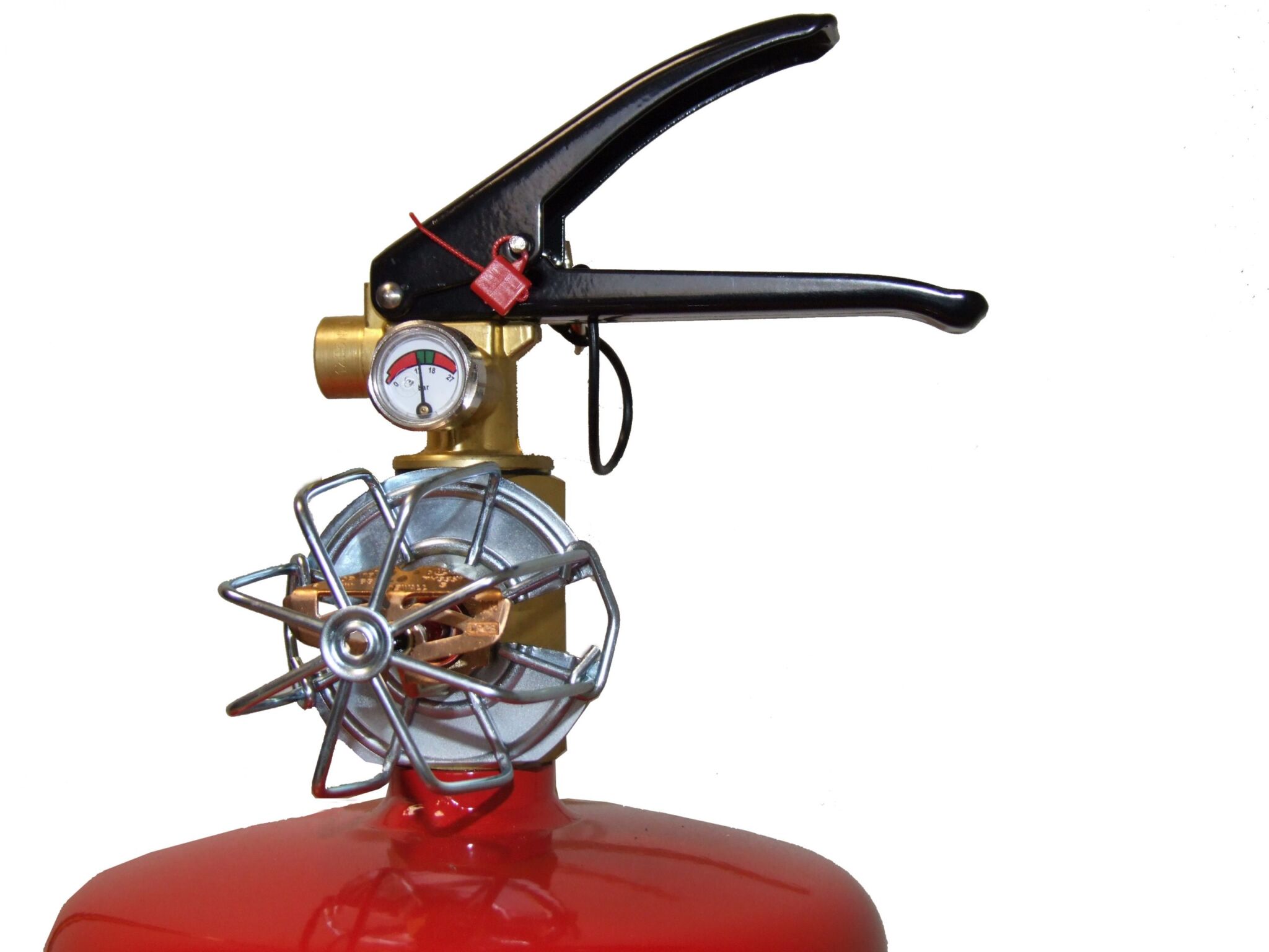 Extincteur F-500 automatique pour batterie lithium (crédit Johnson Controls Isogard).