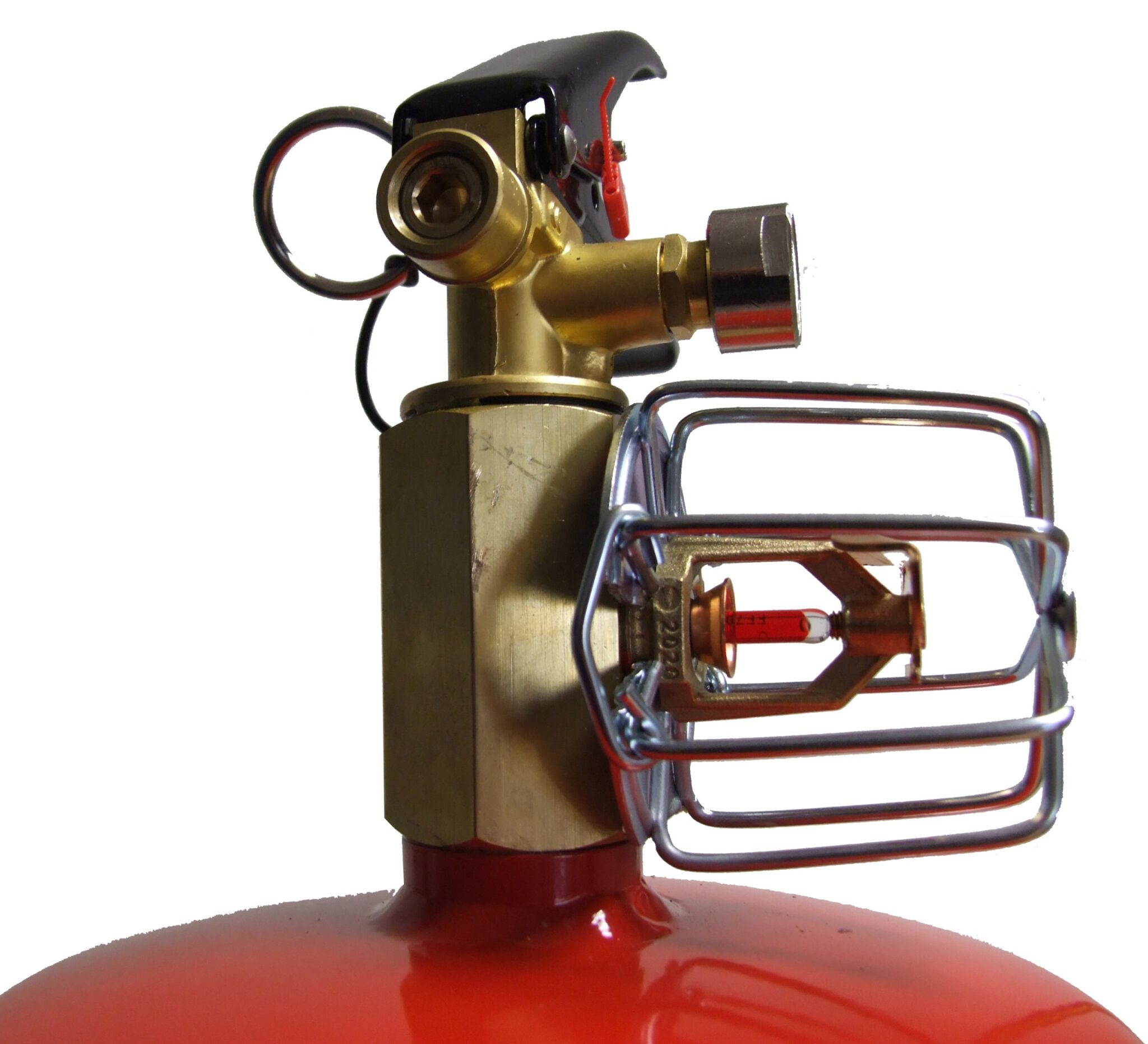 Extincteurs F-500 automatiques pour incendie sur batterie lithium (crédit Johnson Controls Isogard).