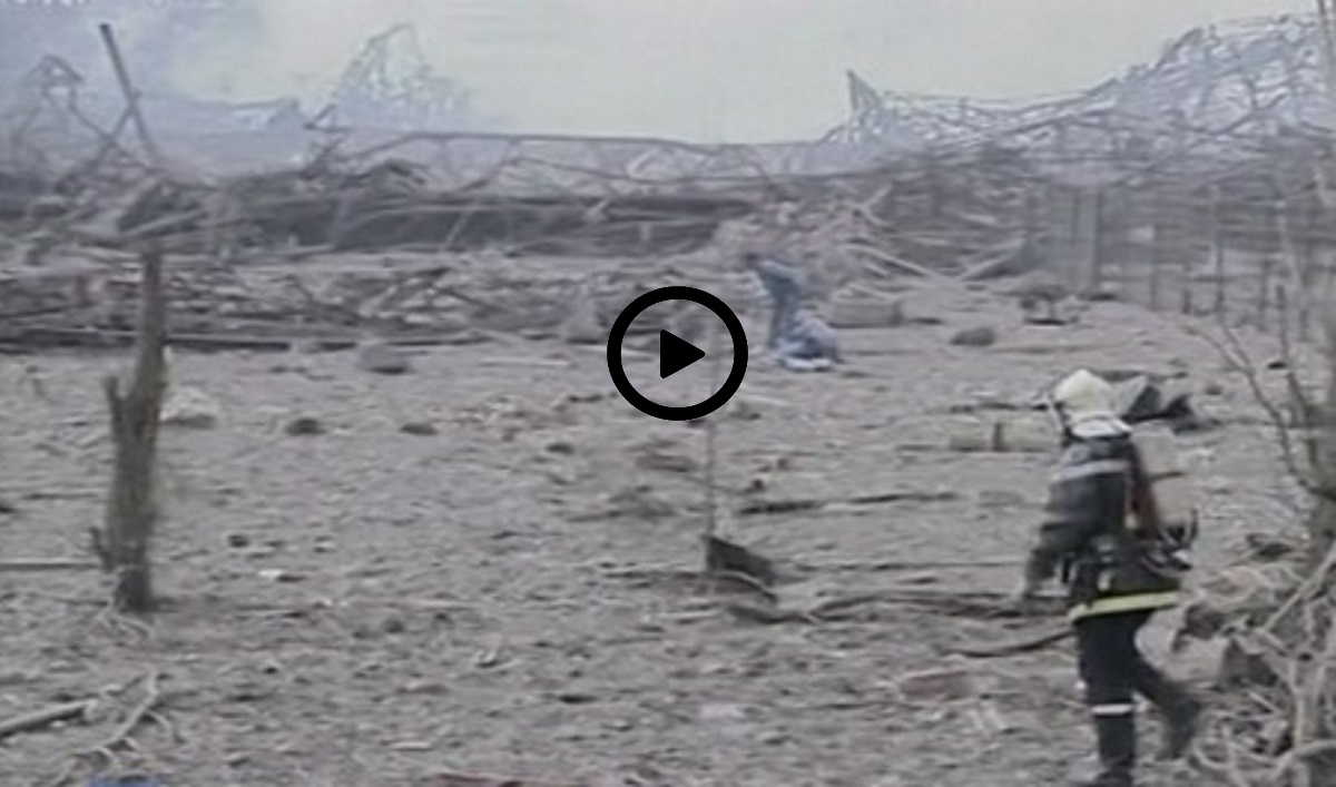 Explosion AZF - Nitrate ammonium - Credit: capture vidéo France3/Ina