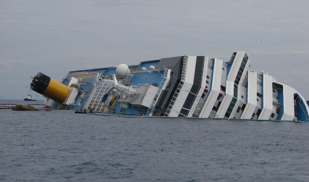 Costa Concordia-credit : EU Civil Protection and Humanitarian Aid-Flickr-Cc