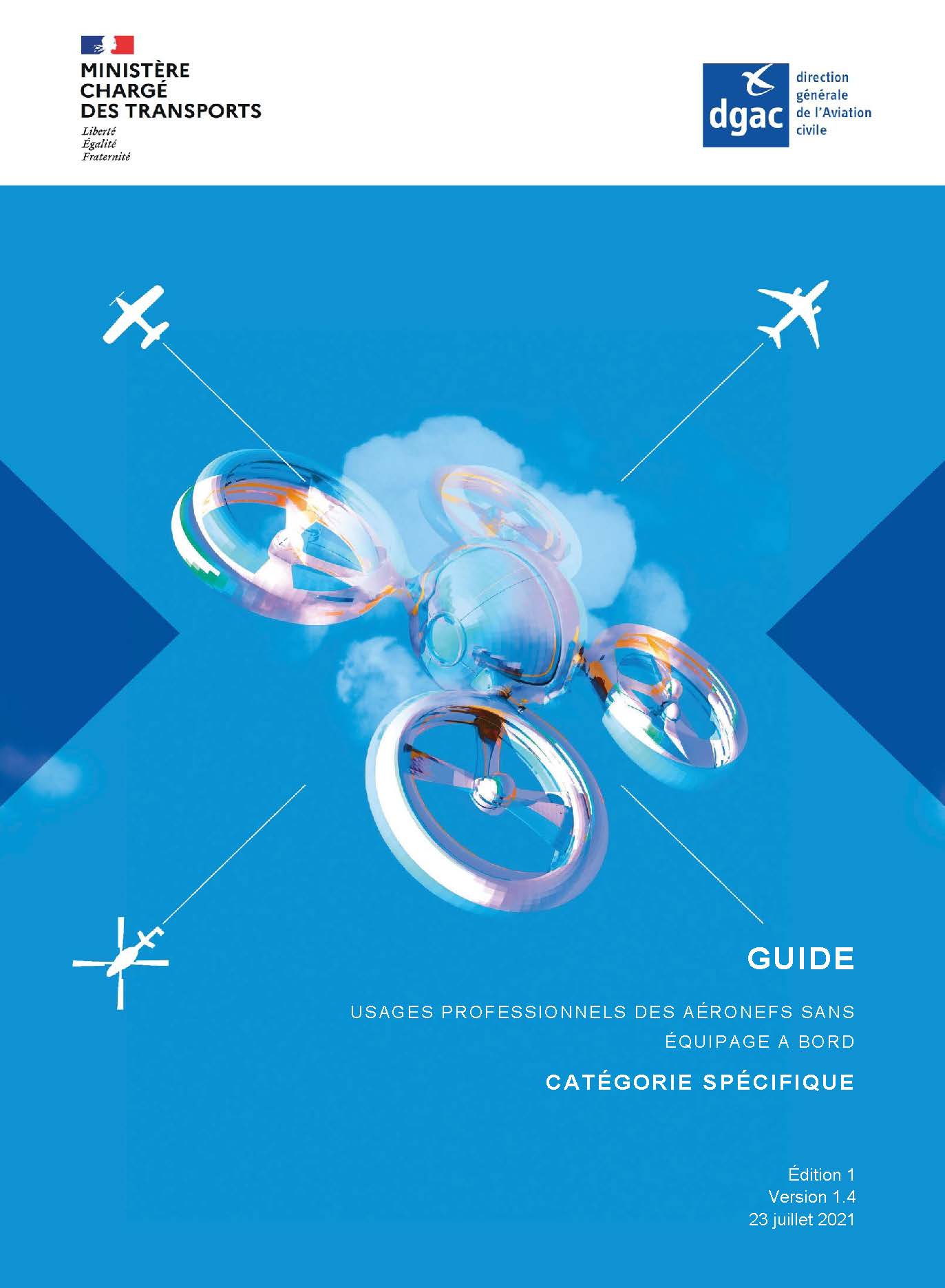 Drone - guide Catégorie spécifique de la DGAC