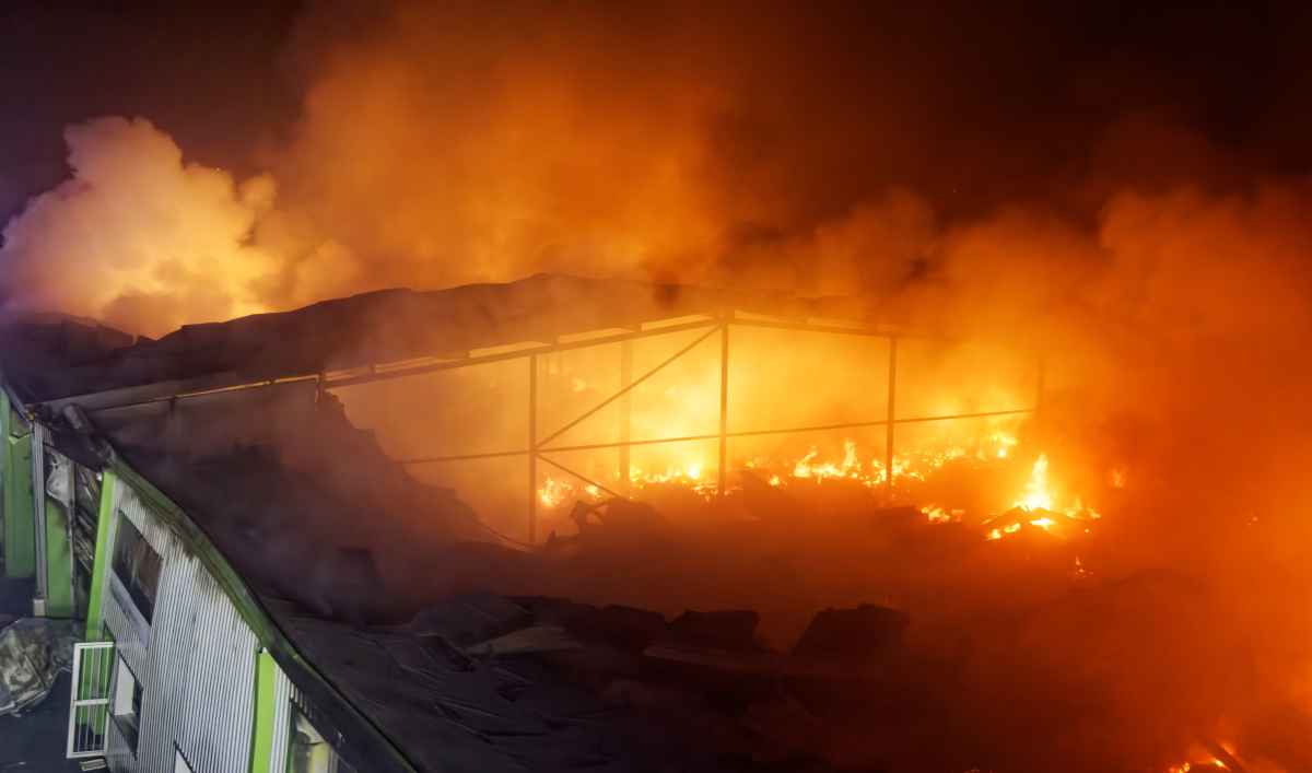 Incendie de batteries à l'entreprise Indigo Weel à Colomiers (Haute-Garonne) - Crédit : Sdis31