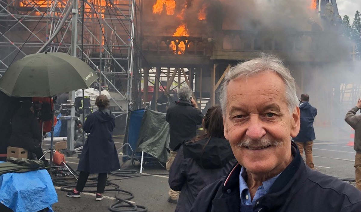 René Dosne - Tournage à Bry-sur-Marne