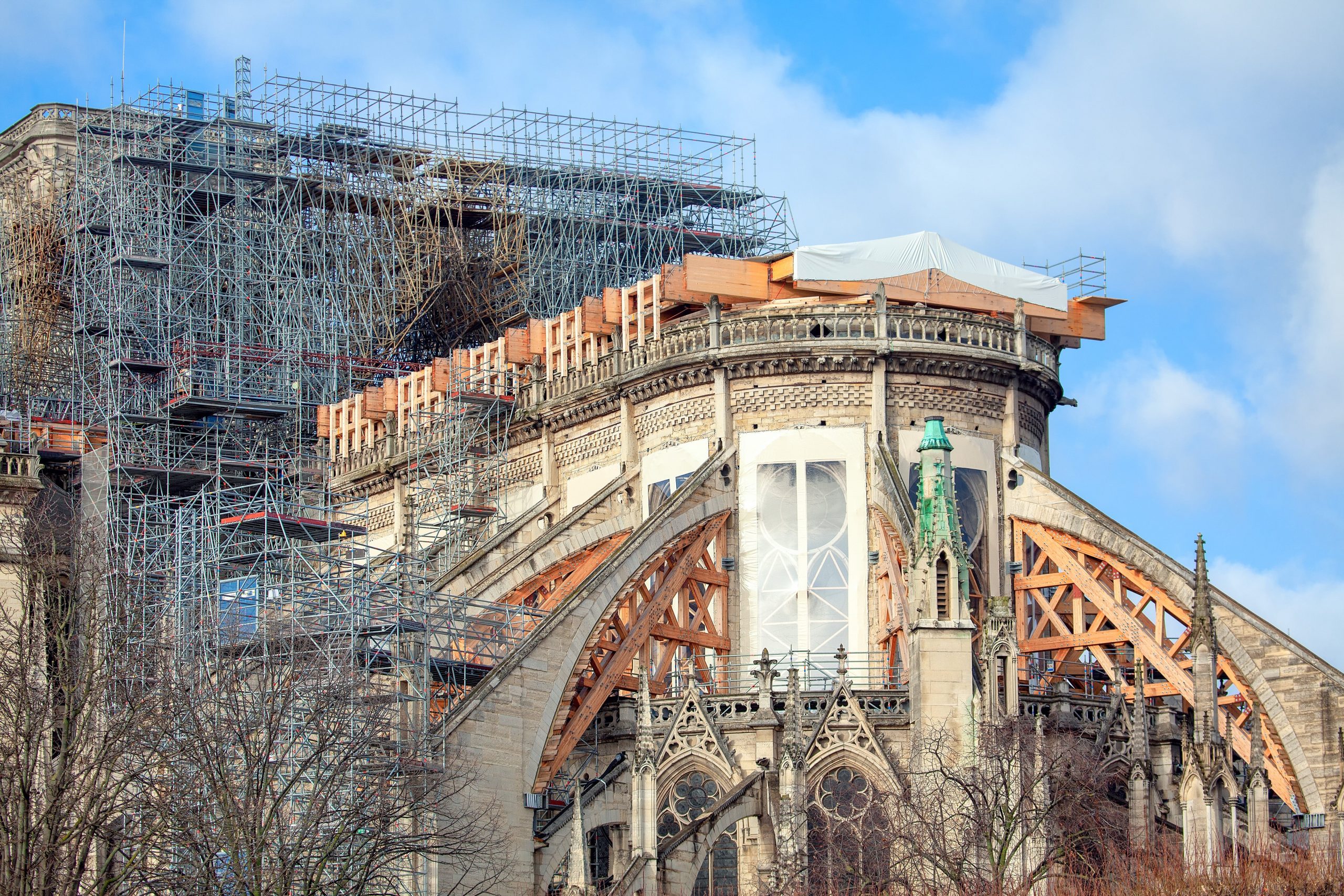 Consolidation de Notre-Dame. Photo russieseo/AdobeStock