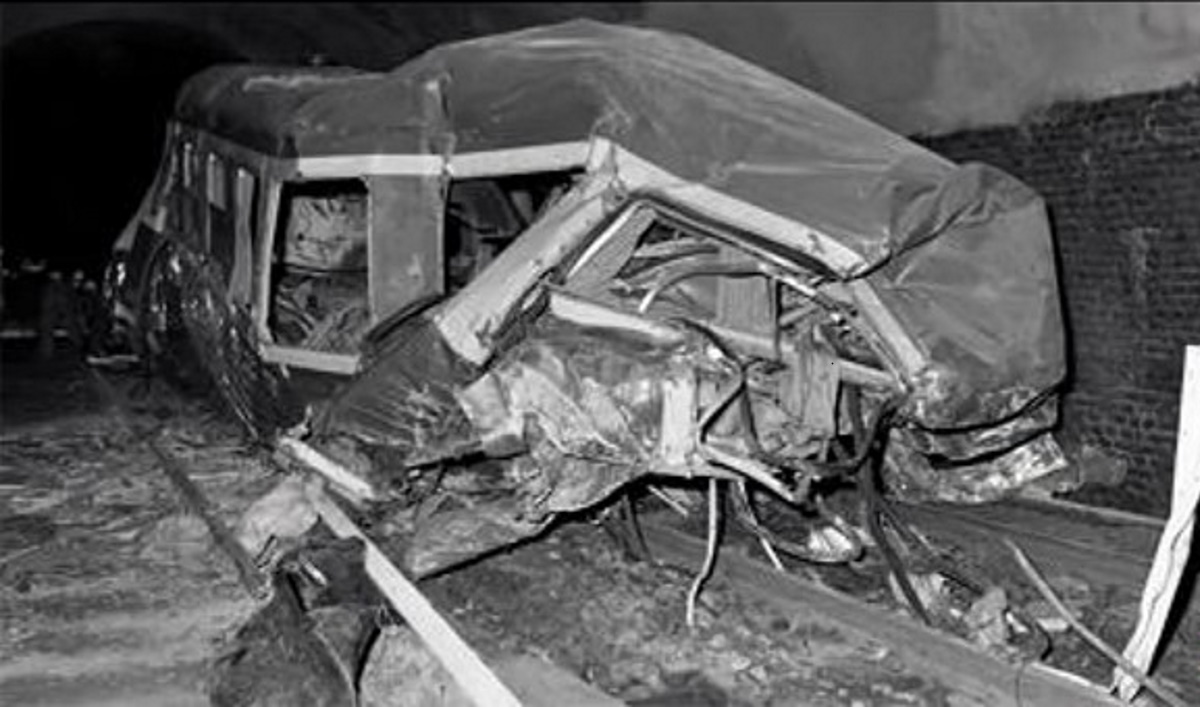 Accident du tunnel de Vierzy le 16 juin 1972-Crédit : capture Ina