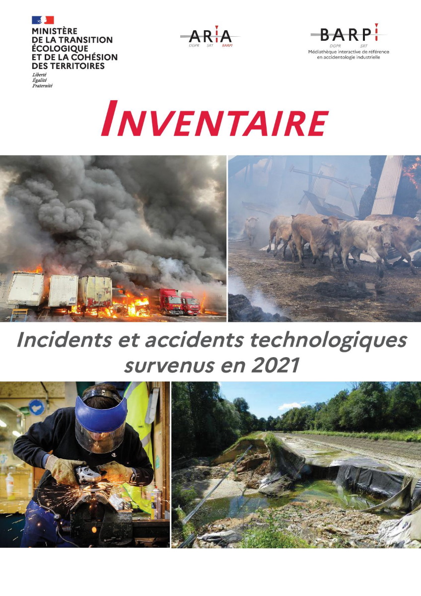 Inventaire Barpi 2022_des accidents technologiques de 2021 Inventaire Barpi 2022_des accidents technologiques de 2021
