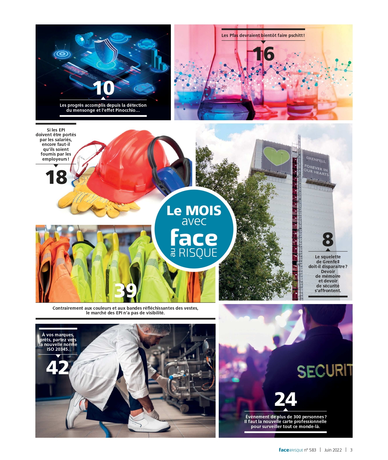 Sommaire en images FAR 583 (juin 2022).