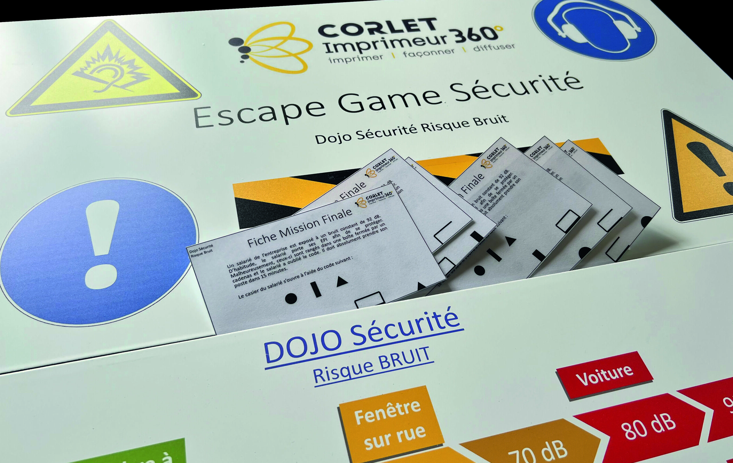 Dojo Bruit escape game - Groupe Corlet