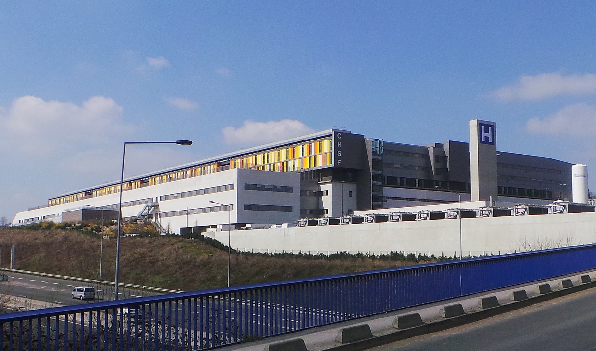 Hôpital de Corbeil-Essonnes. Photo Poudou99/Wikimedia/CC