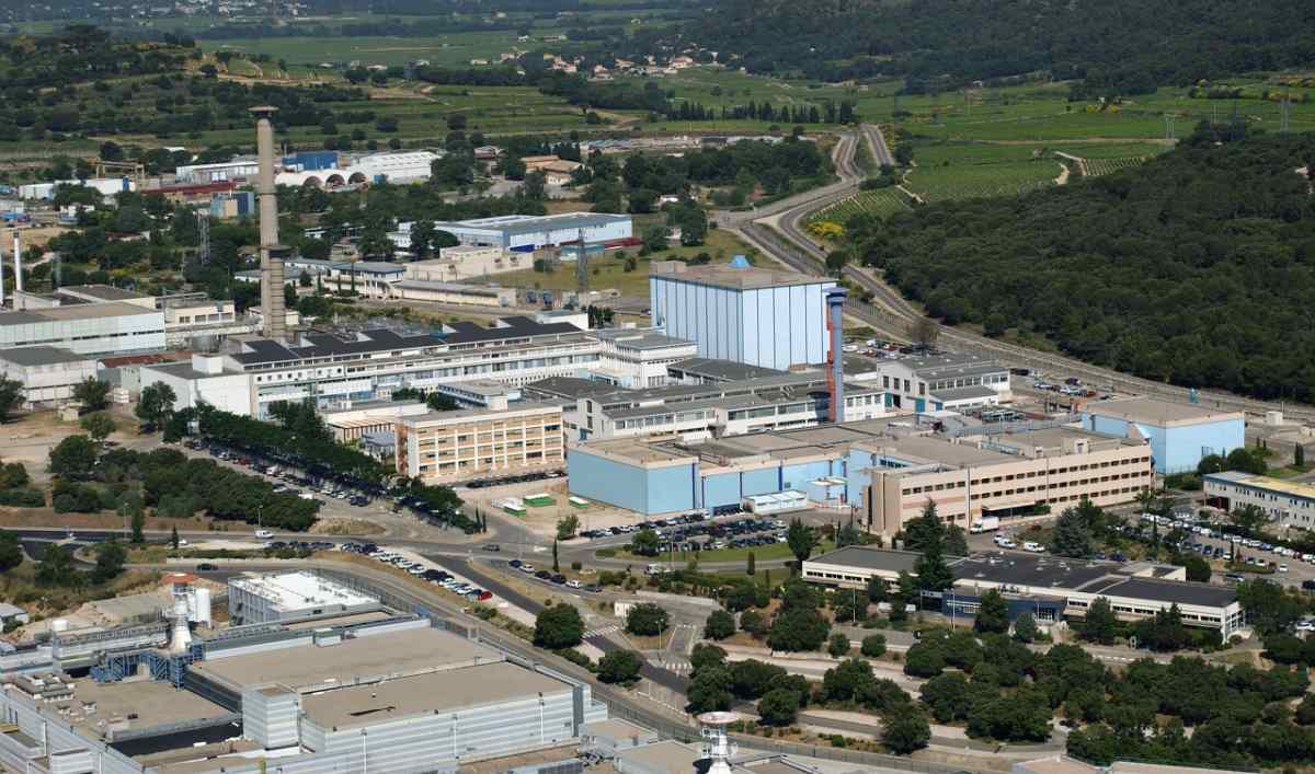 Le site du CEA situé à Marcoule (Gard). crédit : JM. Taillat Areva-CEA