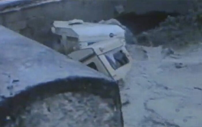 Inondations de Vaison-la-Romaine le 22 septembre 1992 - Capture vidéo