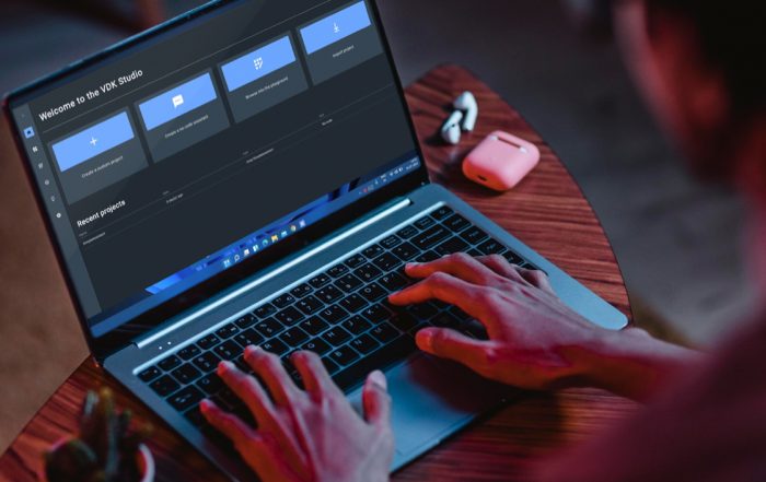 Une solution d'authentification vocale permise par un logiciel. (Crédit photo Vivoka).