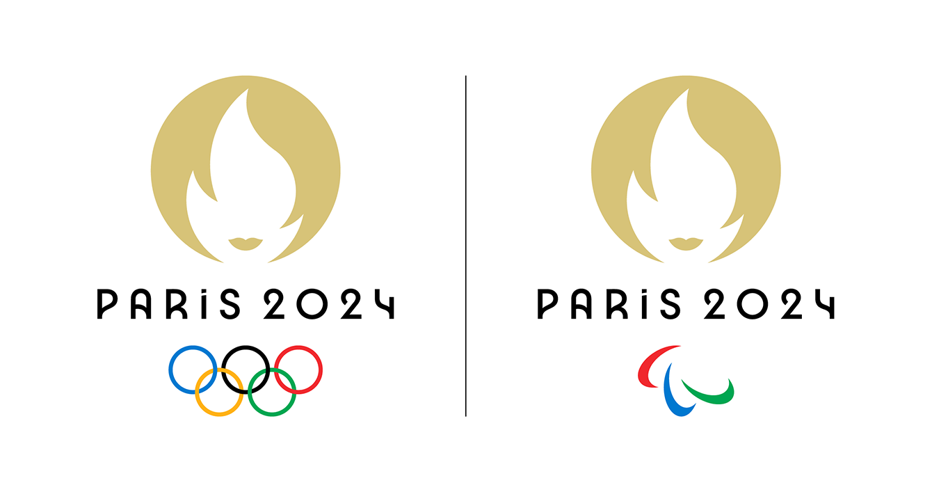 Les emblèmes des Jeux olympiques et des Jeux paralympiques 2024 - Crédit : Paris 2024