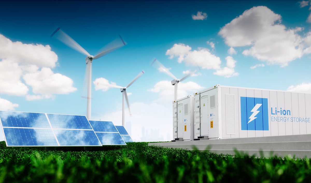 Stockage d'électricité renouvelable - Crédit : Malp/adobeStock