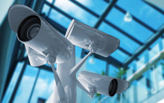 Caméras de vidéosurveillance - Crédit : vectorfusionart/AdobeStock