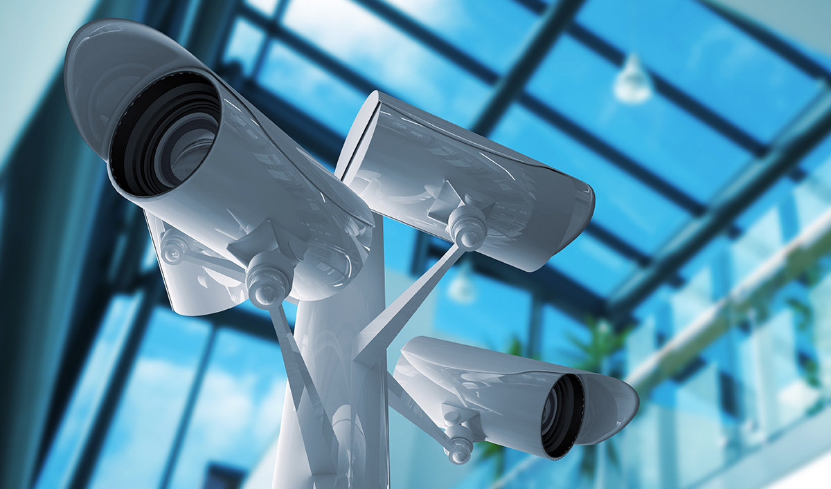 Caméras de vidéosurveillance – Crédit : vectorfusionart/AdobeStock Caméras de vidéosurveillance - Crédit : vectorfusionart/AdobeStock
