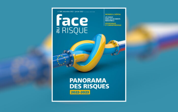 Couverture Face au Risque 588 (hiver 2022).