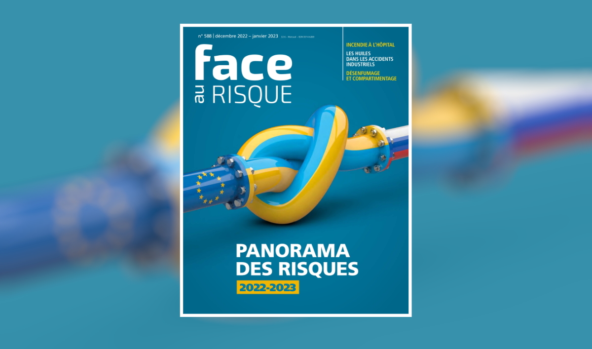 Couverture Face au Risque 588 (hiver 2022).