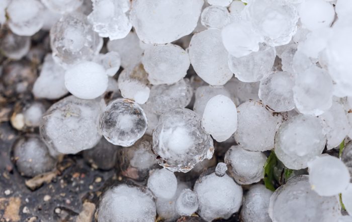 Catastrophes naturelles - Grêle. Photo lukjonis/AdobeStock