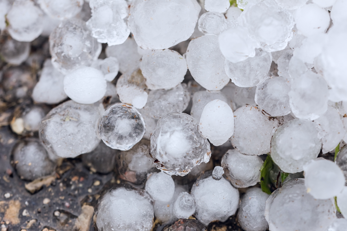 Catastrophes naturelles - Grêle. Photo lukjonis/AdobeStock