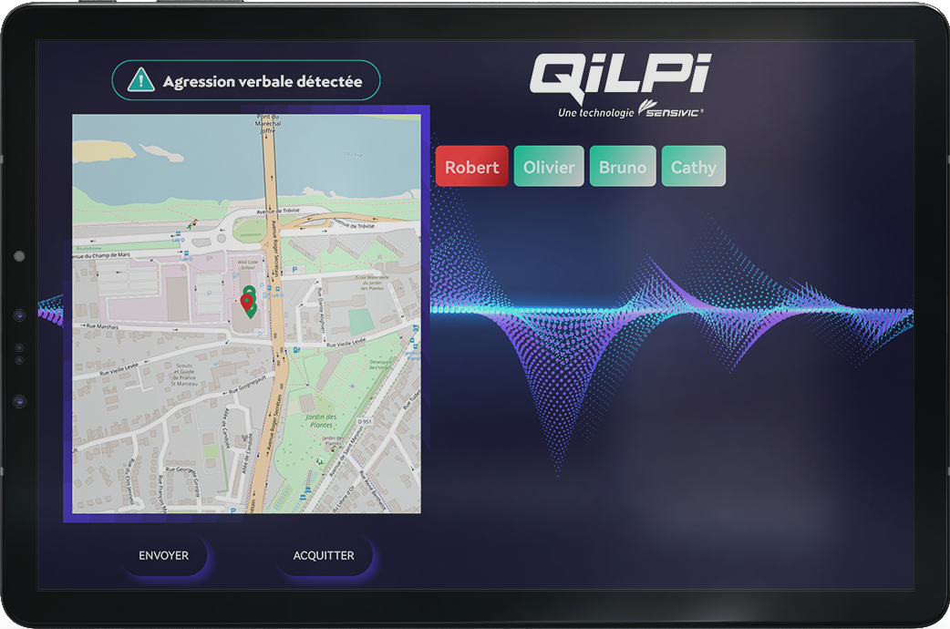 Qilpi – Mokup tablette alerte Qilpi - Mokup tablette alerte