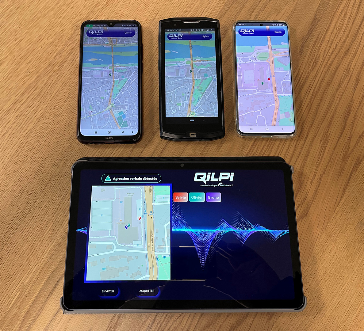 Qilpi – Application mobile contre les agressions verbales Qilpi - Application mobile contre les agressions verbales