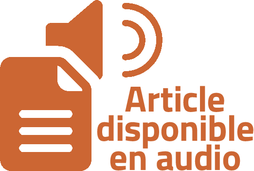 Logo article audio orange