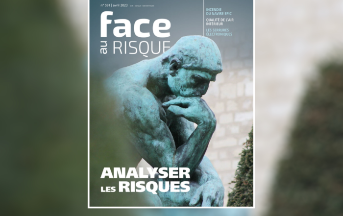 Couverture Face au Risque 591 - analyse des risques - avril 591.