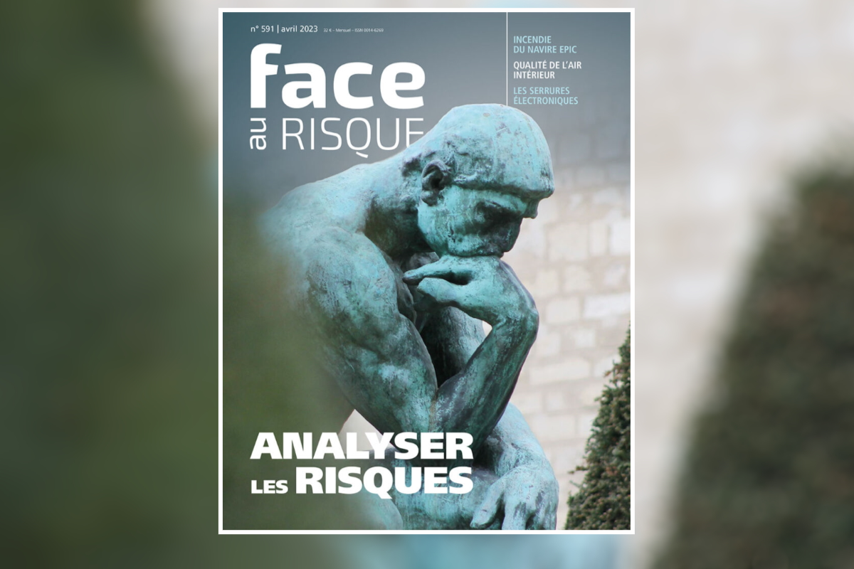 Couverture Face au Risque 591 - analyse des risques - avril 591.