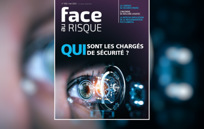 Couverture Face au Risque 592 - mai 2023.