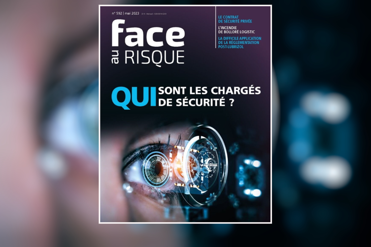 Couverture Face au Risque 592 - mai 2023.