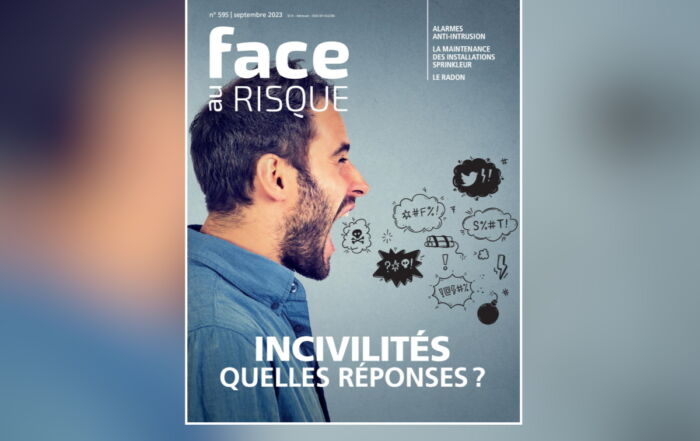 Couverture 595 - Septembre 2023 Face au Risque.