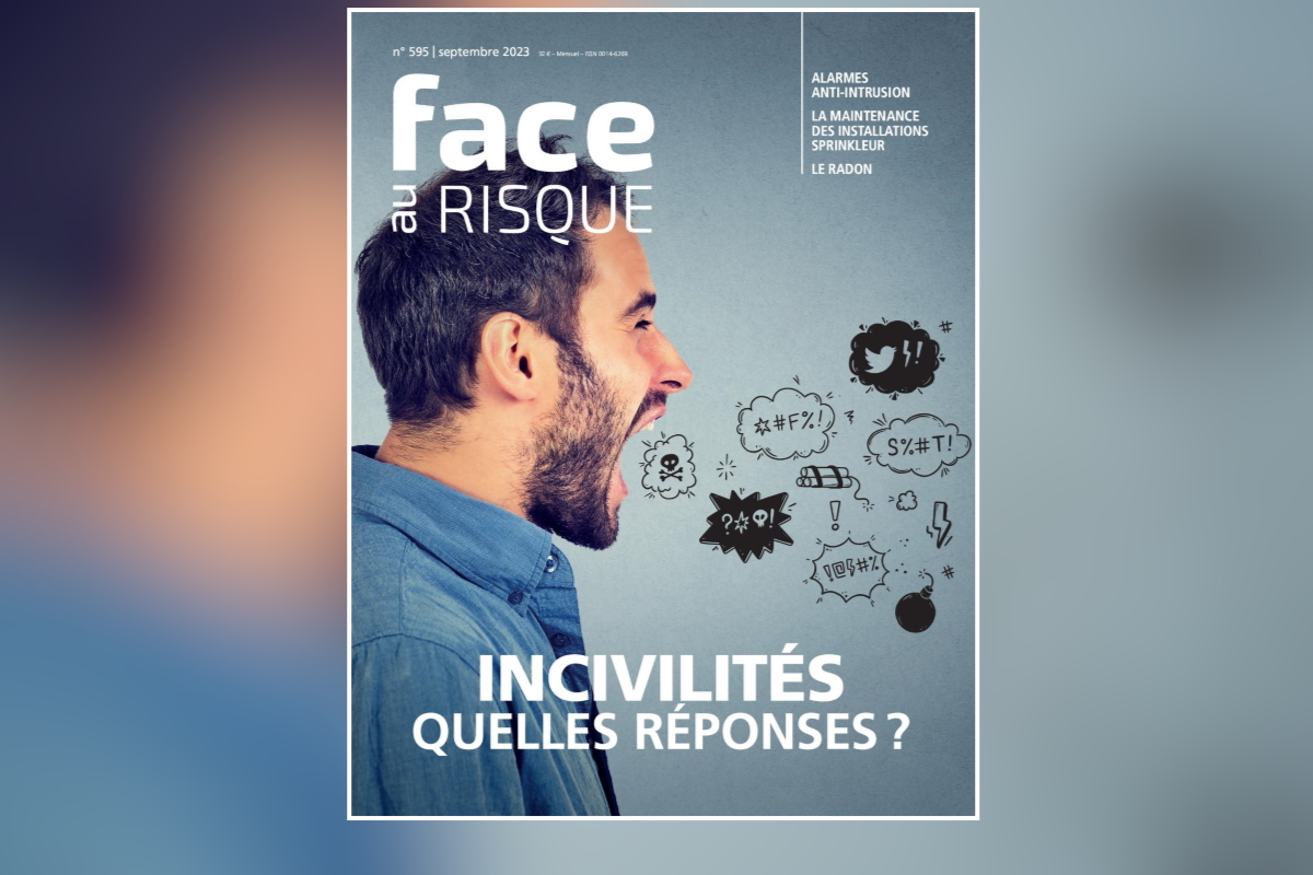 Couverture 595 - Septembre 2023 Face au Risque.