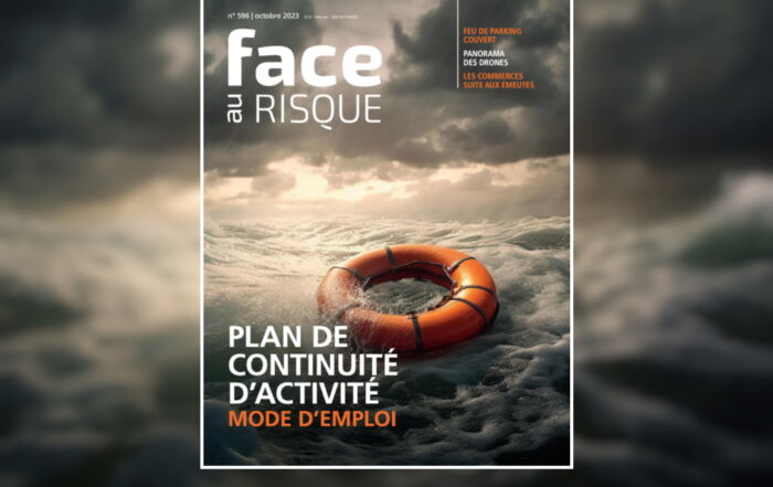 Couv Face au Risque 596 - octobre 2023.