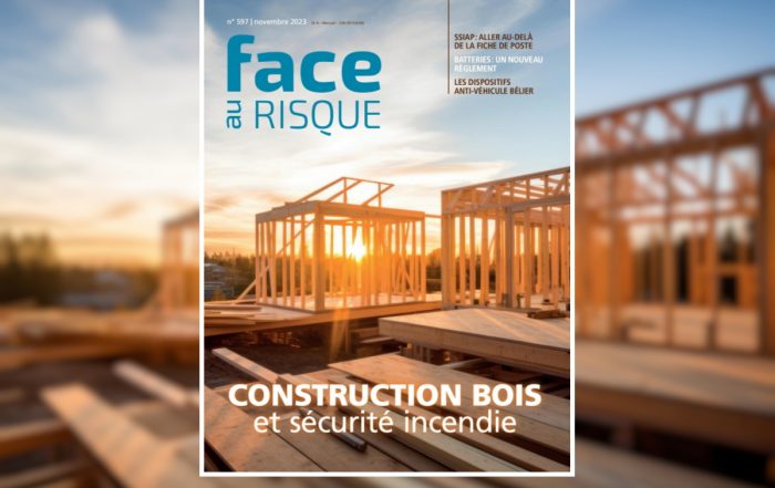 Couverture Face au Risque 597 - novembre 2023.