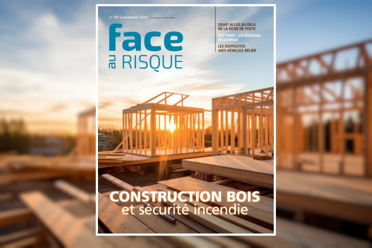 Couverture Face au Risque 597 - novembre 2023.