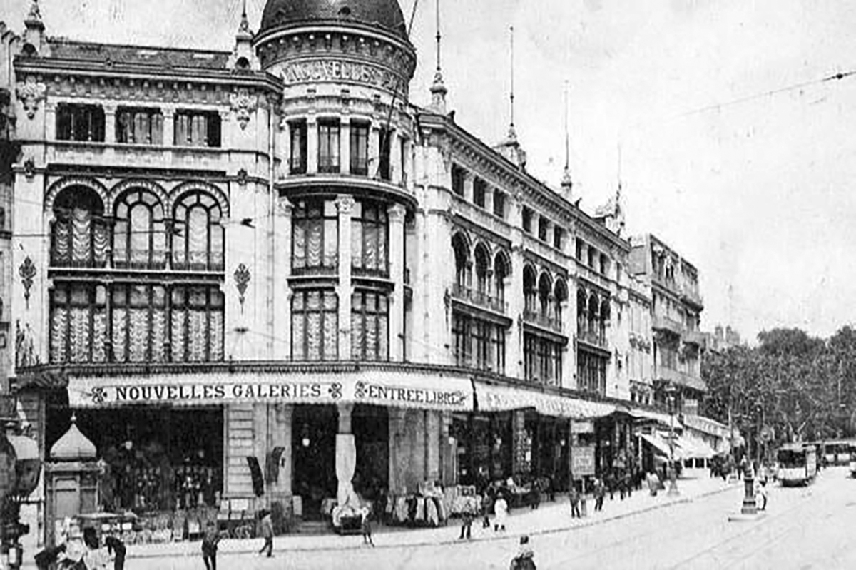 Ancien bâtiment des nouvelles galeries de Marseille – Crédit: DR Ancien bâtiment des nouvelles galeries de Marseille - Crédit: DR